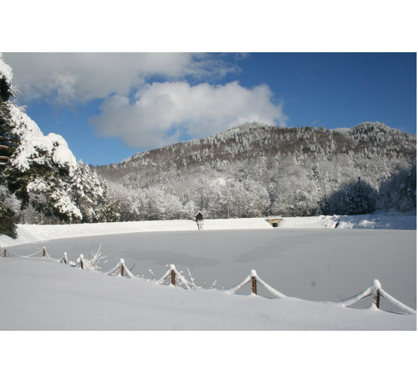 Horný hodrušský tajch / Upper Hodruša water reservoir