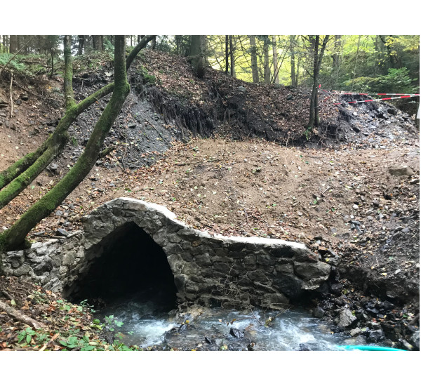 Vodné štôlne v Hodrušskej doline / Water tunnels in Hodrušská dolina